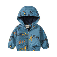 Load image into Gallery viewer, Baby Kid Boys Animals Print Jackets Outwears Wholesale 220713228
