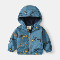 Load image into Gallery viewer, Baby Kid Boys Animals Print Jackets Outwears Wholesale 220713228
