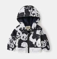 Load image into Gallery viewer, Baby Kid Boys Animals Print Jackets Outwears Wholesale 220713228
