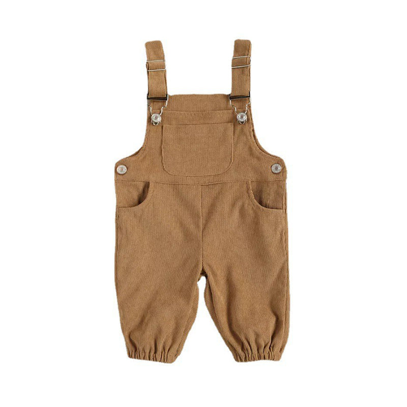 Baby Kid Unisex Solid Color Jumpsuits Wholesale 220713291
