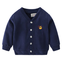 Load image into Gallery viewer, Baby Kid Boys Rainbow Cartoon Embroidered Jackets Outwears Wholesale 22071342
