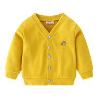 Load image into Gallery viewer, Baby Kid Boys Rainbow Cartoon Embroidered Jackets Outwears Wholesale 22071342
