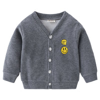 Load image into Gallery viewer, Baby Kid Boys Rainbow Cartoon Embroidered Jackets Outwears Wholesale 22071342
