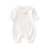 Load image into Gallery viewer, Baby Girls Fruit Bow Print Jumpsuits Wholesale 22071347
