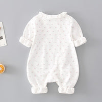 Load image into Gallery viewer, Baby Girls Fruit Bow Print Jumpsuits Wholesale 22071347
