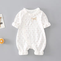 Load image into Gallery viewer, Baby Girls Fruit Bow Print Jumpsuits Wholesale 22071347
