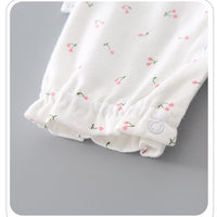 Load image into Gallery viewer, Baby Girls Fruit Bow Print Jumpsuits Wholesale 22071347
