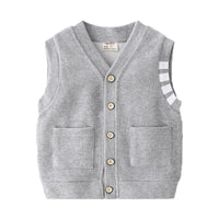 Load image into Gallery viewer, Baby Kid Boys Color-blocking Vests Waistcoats Wholesale 22071356
