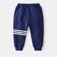 Load image into Gallery viewer, 2 Pieces Set Baby Kid Boys Solid Color Hoodies Swearshirts And Pants Wholesale 22071357
