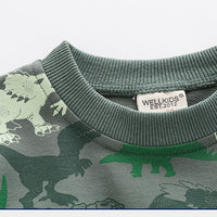 Load image into Gallery viewer, Baby Kid Boys Dinosaur Hoodies Swearshirts Wholesale 22071361
