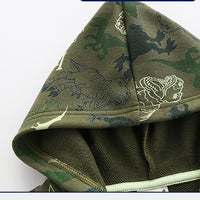 Load image into Gallery viewer, Baby Kid Boys Dinosaur Camo Jackets Outwears Wholesale 22071365
