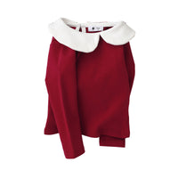 Load image into Gallery viewer, Baby Kid Girls Solid Color Color-blocking Tops Wholesale 22071508
