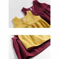 Load image into Gallery viewer, Baby Kid Girls Solid Color Dresses Wholesale 220715101
