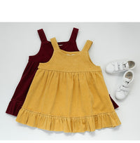 Load image into Gallery viewer, Baby Kid Girls Solid Color Dresses Wholesale 220715106
