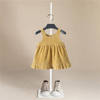 Load image into Gallery viewer, Baby Kid Girls Solid Color Dresses Wholesale 220715106
