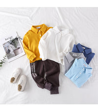 Load image into Gallery viewer, Baby Kid Boys Solid Color Tops Wholesale 22071518

