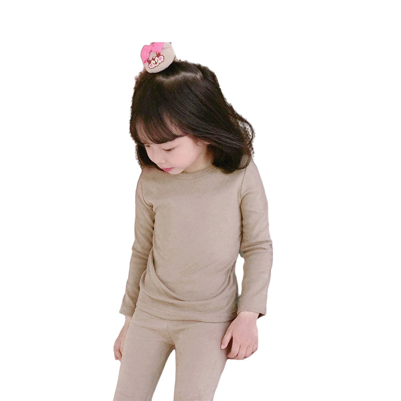 Baby Kid Unisex Solid Color Tops Wholesale 565712201