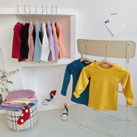 Load image into Gallery viewer, Baby Kid Unisex Solid Color Tops Wholesale 833612202
