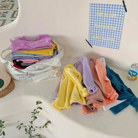 Load image into Gallery viewer, Baby Kid Unisex Solid Color Tops Wholesale 833612202
