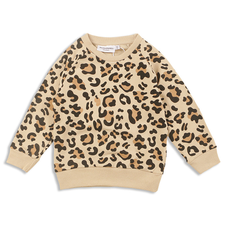 Baby Kid Unisex Leopard Print Hoodies&Swearshirts Wholesale 220719106