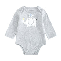 Load image into Gallery viewer, Baby Girls Striped Letters Flower Rainbow Love heart Animals Cartoon Star Bow Embroidered Print Rompers Wholesale 220719118
