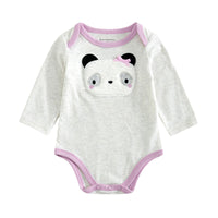 Load image into Gallery viewer, Baby Girls Striped Letters Flower Rainbow Love heart Animals Cartoon Star Bow Embroidered Print Rompers Wholesale 220719118
