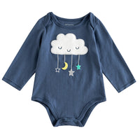 Load image into Gallery viewer, Baby Girls Striped Letters Flower Rainbow Love heart Animals Cartoon Star Bow Embroidered Print Rompers Wholesale 220719118
