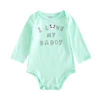 Load image into Gallery viewer, Baby Girls Striped Letters Flower Rainbow Love heart Animals Cartoon Star Bow Embroidered Print Rompers Wholesale 220719118
