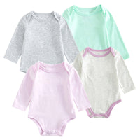 Load image into Gallery viewer, Baby Girls Striped Letters Flower Rainbow Love heart Animals Cartoon Star Bow Embroidered Print Rompers Wholesale 220719118
