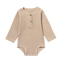 Load image into Gallery viewer, Baby Unisex Solid Color Rompers Wholesale 220719119
