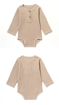 Load image into Gallery viewer, Baby Unisex Solid Color Rompers Wholesale 220719119
