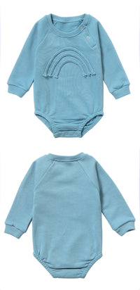 Load image into Gallery viewer, Baby Unisex Solid Color Rompers Wholesale 220719119
