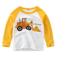Load image into Gallery viewer, Baby Kid Unisex Color-blocking Cartoon Print Tops Wholesale 22071913
