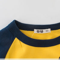 Load image into Gallery viewer, Baby Kid Unisex Color-blocking Cartoon Print Tops Wholesale 22071913
