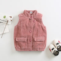 Load image into Gallery viewer, Baby Kid Unisex Solid Color Vests Waistcoats Wholesale 220719359
