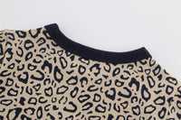 Load image into Gallery viewer, 2 Pieces Set Baby Unisex Leopard Print Hoodies&amp;Swearshirts And Pants Wholesale 220719494
