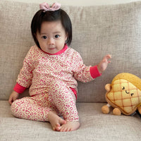 Load image into Gallery viewer, 2 Pieces Set Baby Unisex Leopard Print Hoodies&amp;Swearshirts And Pants Wholesale 220719494
