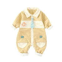 Load image into Gallery viewer, Baby Unisex Color-blocking Cartoon Print Jumpsuits Wholesale 220721451
