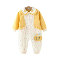 Load image into Gallery viewer, Baby Unisex Color-blocking Cartoon Print Jumpsuits Wholesale 220721451
