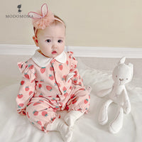 Load image into Gallery viewer, Baby Girls Fruit Jumpsuits Wholesale 220726198
