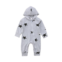 Load image into Gallery viewer, Baby Boys Star Print Jumpsuits Wholesale 22072639
