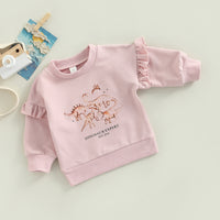 Load image into Gallery viewer, Baby Kid Girls Letters Dinosaur Cartoon Print Hoodies Swearshirts Wholesale 220726481

