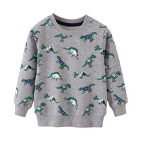 Load image into Gallery viewer, Baby Kid Boys Animals Print Hoodies Swearshirts Wholesale 220728198
