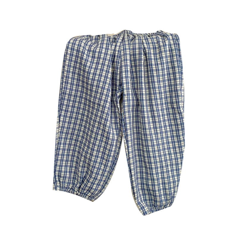 vBaby Kid Unisex Checked Pants Wholesale 220728205