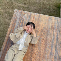 Load image into Gallery viewer, 2 Pieces Set Baby Kid Unisex Solid Color Tops And Pants Wholesale 220728225
