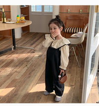 Load image into Gallery viewer, Baby Kid Girls Color-blocking Tops Wholesale 220728577
