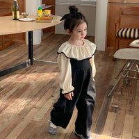 Load image into Gallery viewer, Baby Kid Girls Color-blocking Tops Wholesale 220728577
