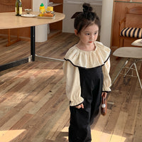 Load image into Gallery viewer, Baby Kid Girls Color-blocking Tops Wholesale 220728577
