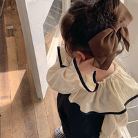 Load image into Gallery viewer, Baby Kid Girls Color-blocking Tops Wholesale 220728577
