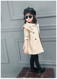 Load image into Gallery viewer, Baby Kid Girls Solid Color Ribbon Coats Wholesale 22080205
